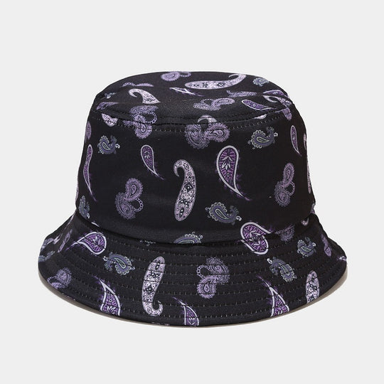 Fisherman Hat Tide Men And Women Basin Hat Outdoor Sun Protection Hat Cashew Plaid
