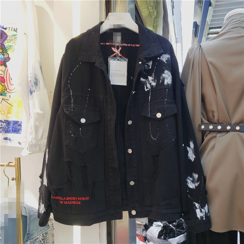 Cowboy Jacket For Women In Early Autumn Loose Fitting