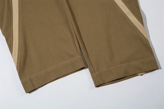 Fashion Stitching Loose Cool Trousers Men