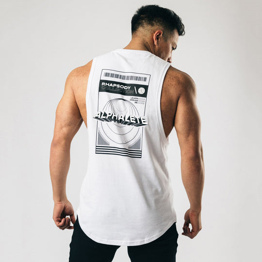 Men's Sports And Leisure Running Gym Workout Sleeveless Vest