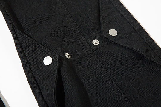 Fashion American Trousers Breasted Jeans Men