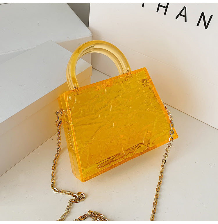 European and American Western Style Chain Shoulder Diagonal Bag