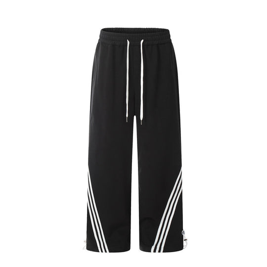 Fashion Individual Casual Straight-leg Trousers Men