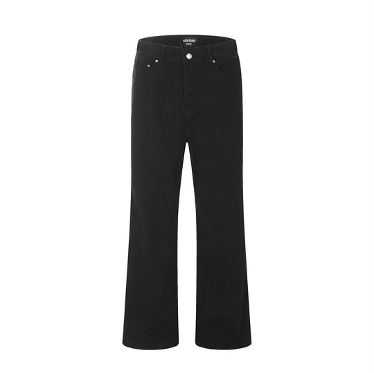 Fashion Denim Straight-leg Trousers Men