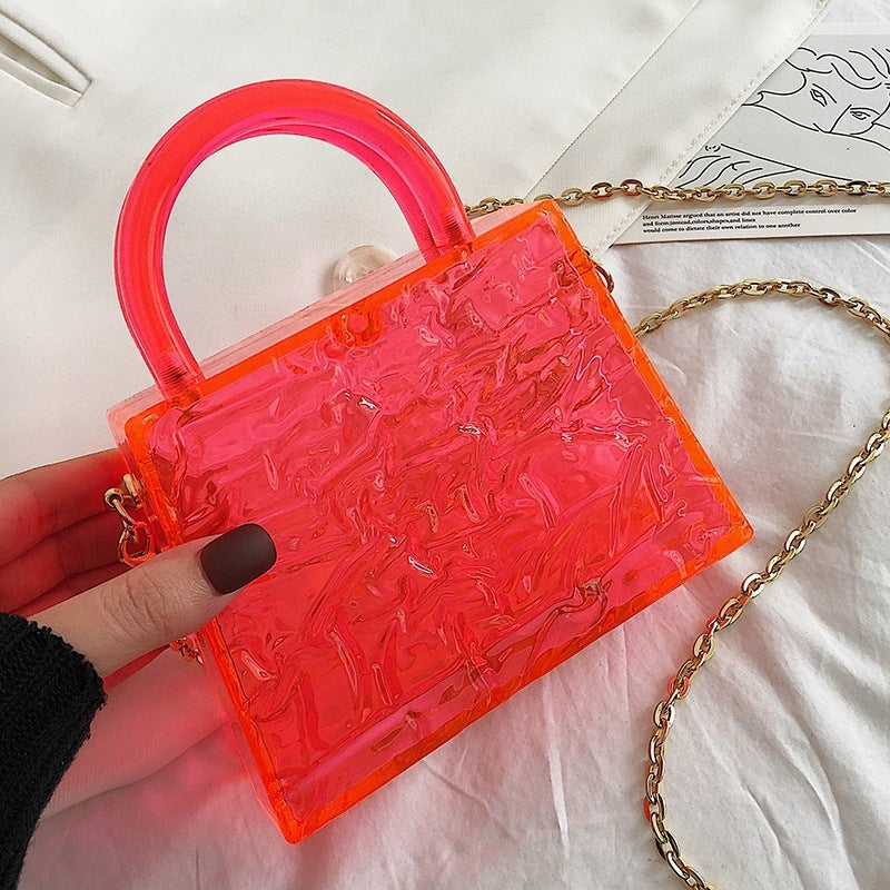 European and American Western Style Chain Shoulder Diagonal Bag