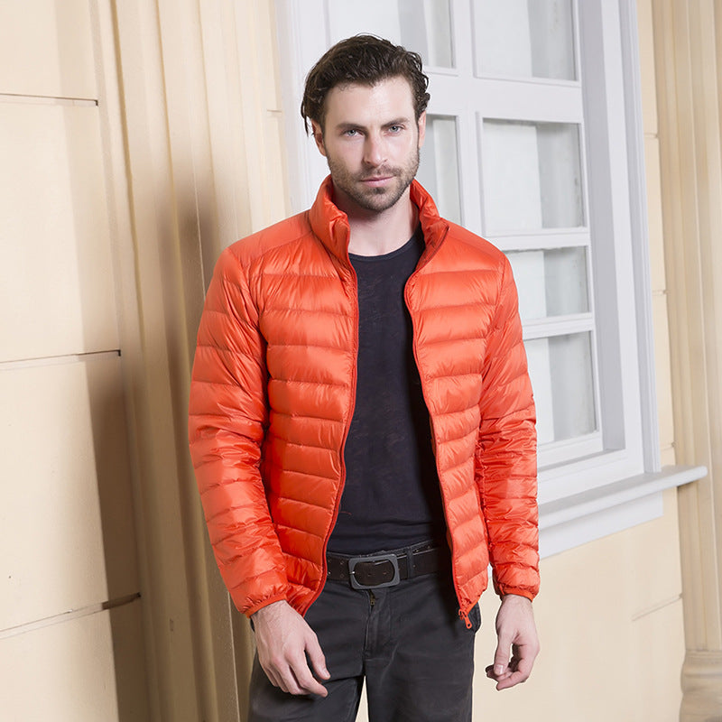 Autumn and winter new lightweight down jacket