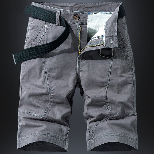 Men"s Casual Shorts Summer Loose Large Size Thin Tooling Half Length Pants