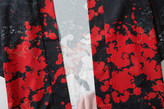 Chinese Style Kimono Men And Women Couple Cardigan Thin Jacket