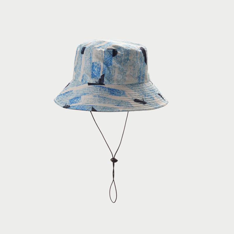 Seaside Beach Sun Hat Fashion Printed Fisherman Hat For Men And Women