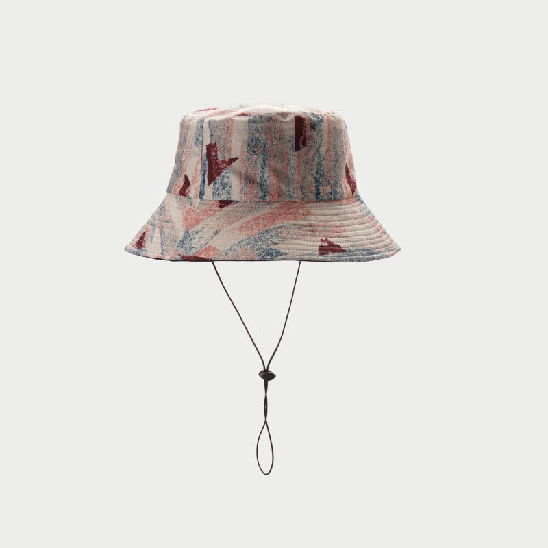 Seaside Beach Sun Hat Fashion Printed Fisherman Hat For Men And Women