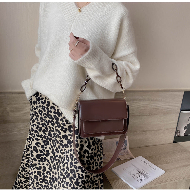 Chain Design Handbag Female Fashion Cross Body Bag
