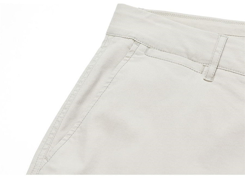Summer New Enzyme Washed Shorts Men Classical