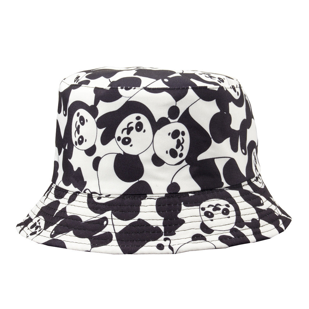 Cow Fisherman Hat Double-sided Men And Women