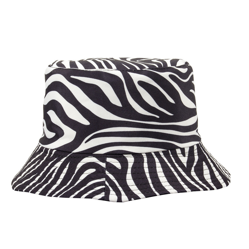 Cow Fisherman Hat Double-sided Men And Women