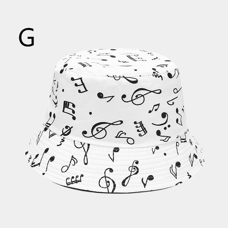 Cow Fisherman Hat Double-sided Men And Women