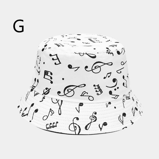 Cow Fisherman Hat Double-sided Men And Women