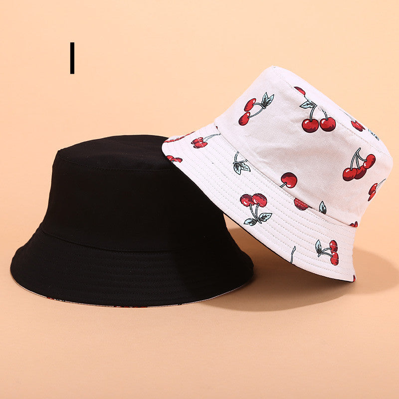 Cow Fisherman Hat Double-sided Men And Women