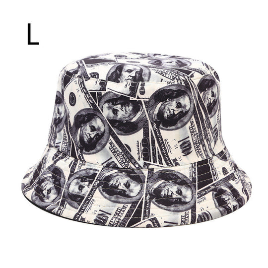 Cow Fisherman Hat Double-sided Men And Women