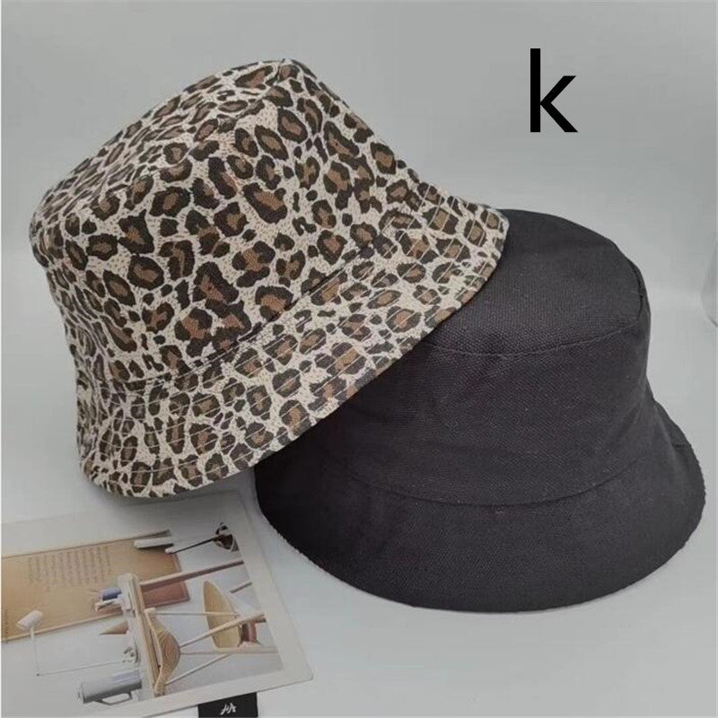 Cow Fisherman Hat Double-sided Men And Women