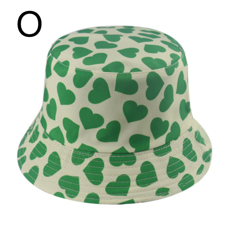 Cow Fisherman Hat Double-sided Men And Women