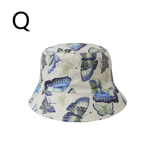 Cow Fisherman Hat Double-sided Men And Women