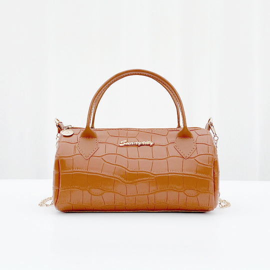 Standard Stone Pattern Chain Portable Pillow Bag Leisure Mobile Phone Bag