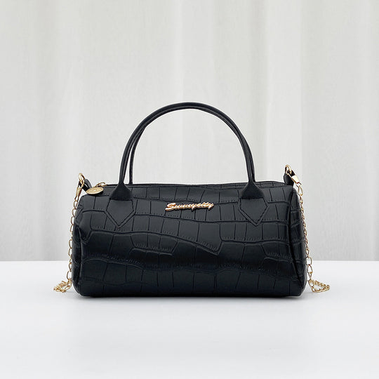 Standard Stone Pattern Chain Portable Pillow Bag Leisure Mobile Phone Bag
