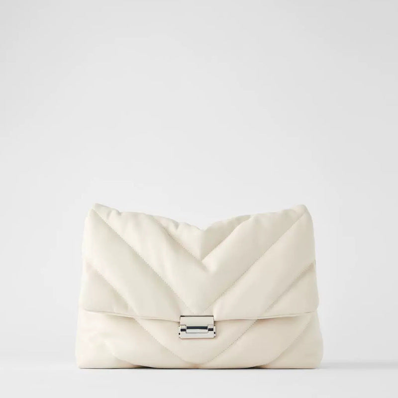 Bag Rhombic Chain Bag Handbag Chain Messenger Bag Female