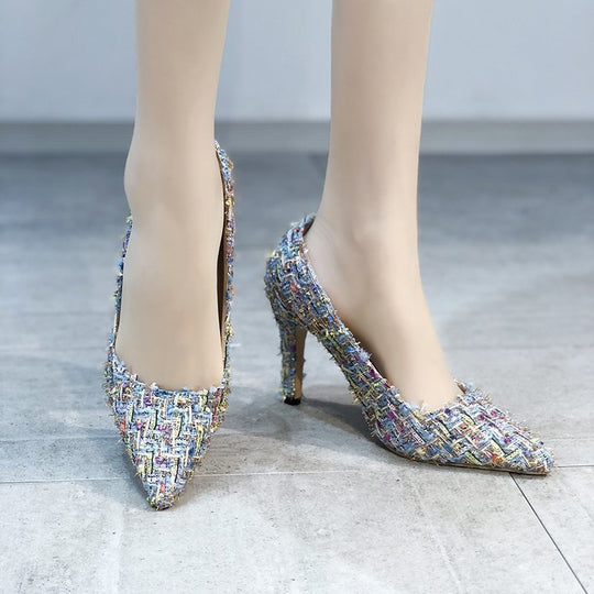 Shallow Mouth Pointed Toe Casual Shoes Women