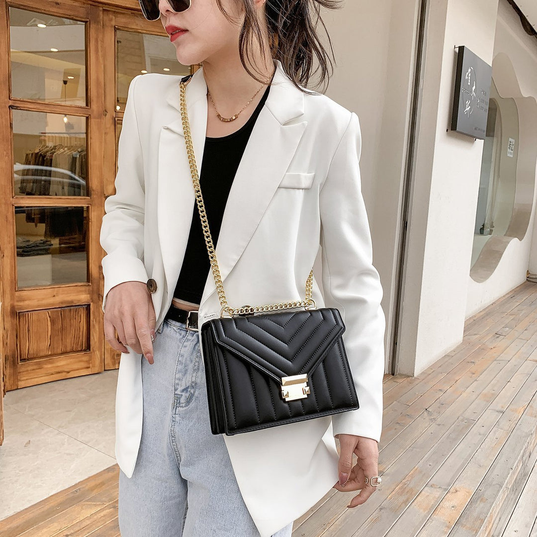 Chain Net Celebrity One-shoulder Messenger Armpit Women's Bag