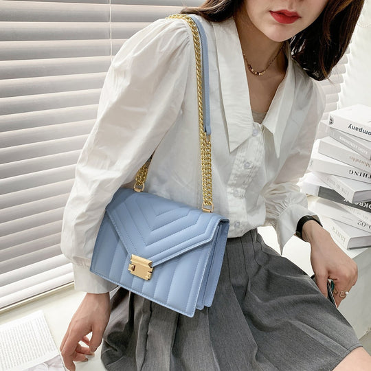 Chain Net Celebrity One-shoulder Messenger Armpit Women's Bag