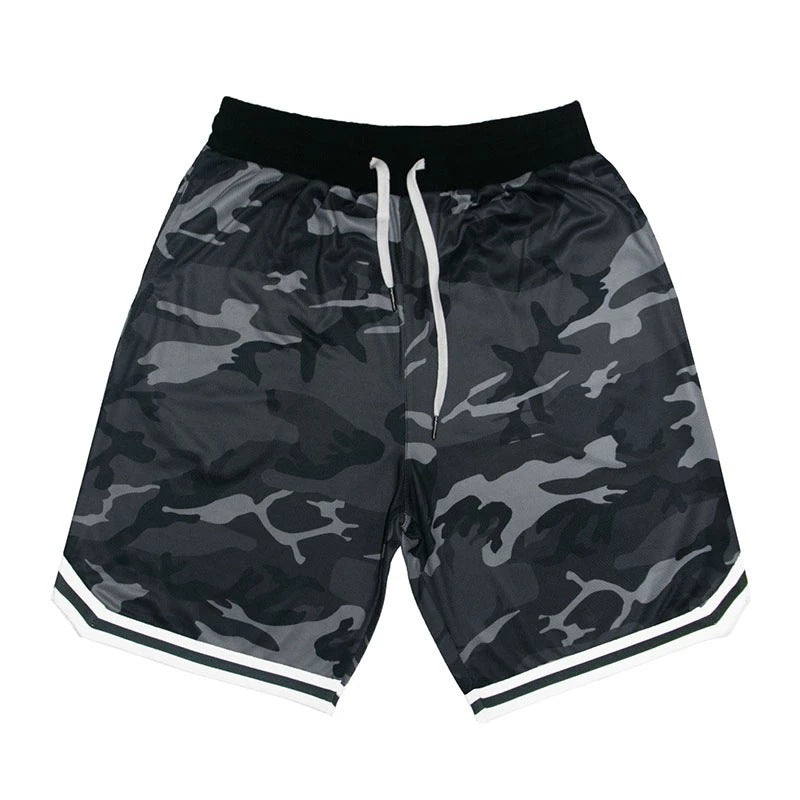 Sports Mesh Hanging Shorts Breathable Loose Five-point Pants Men