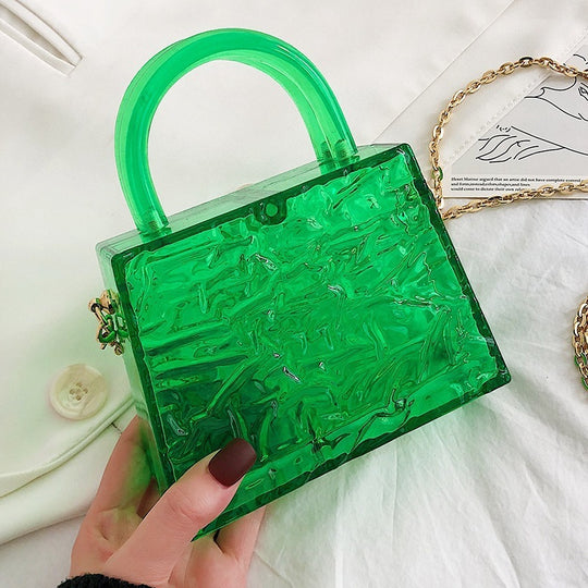 European and American Western Style Chain Shoulder Diagonal Bag