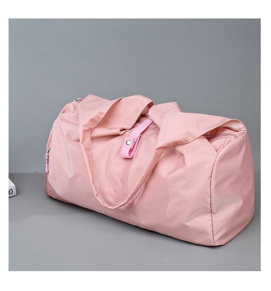 Dry wet separation fitness bag