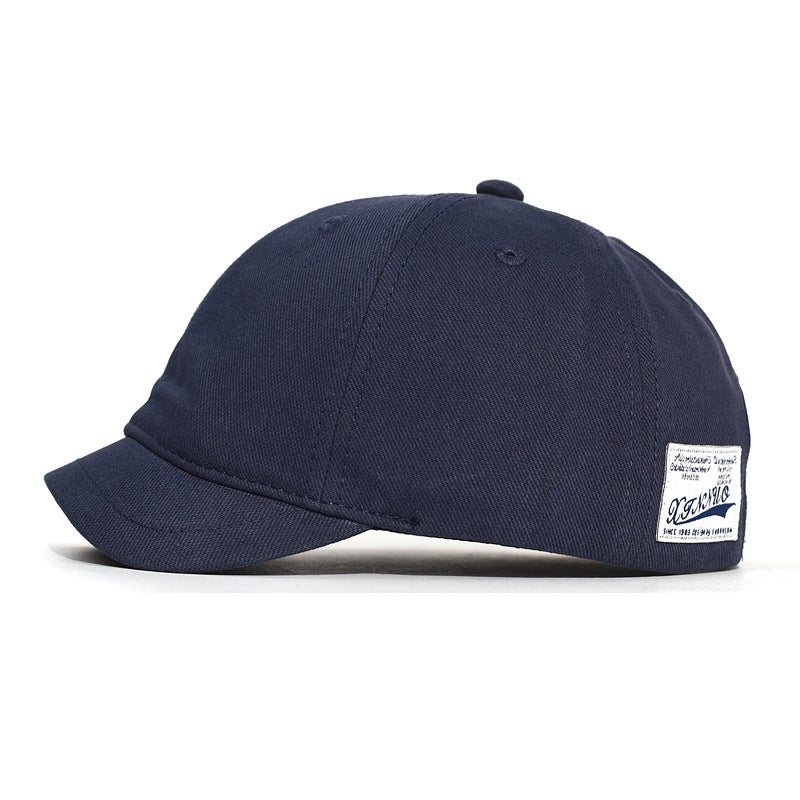Hip Hop Cotton Short Brim Hat Men