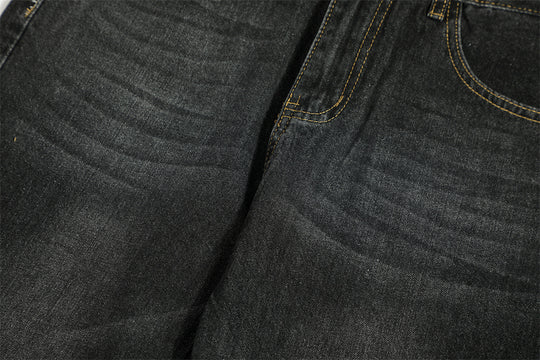 Fashion Personality Loose Denim Trousers Men