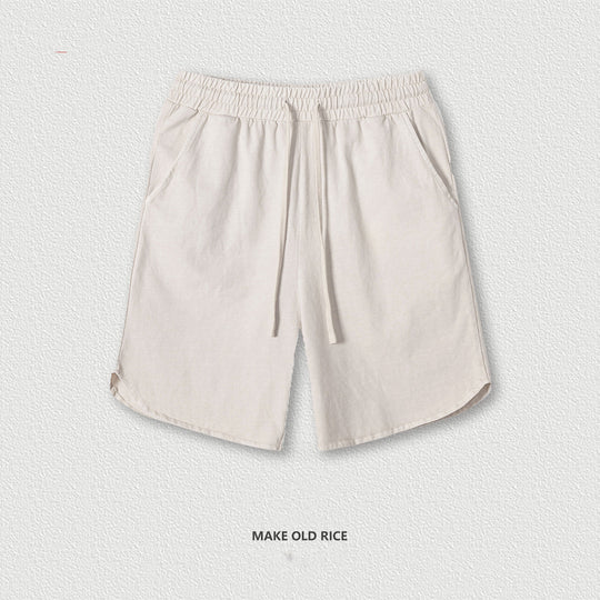 Washed Old Youth Couple Workout Sports Men Casual Shorts
