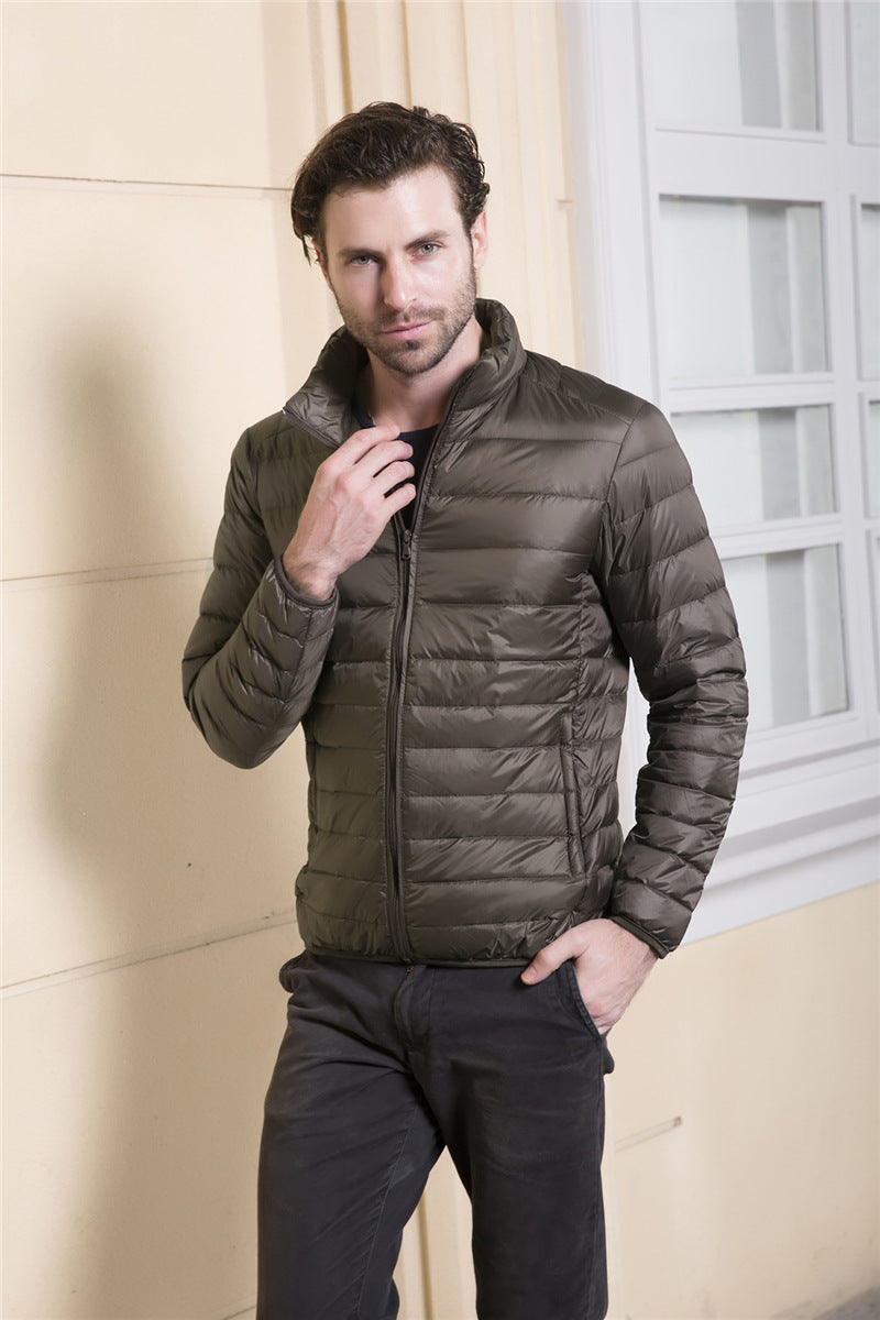 Autumn and winter new lightweight down jacket