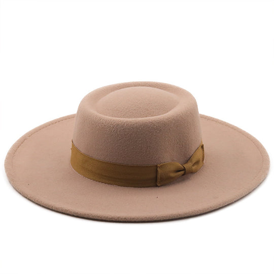 Top Hat Men And Women Concave Black Top Hat Felt Hat