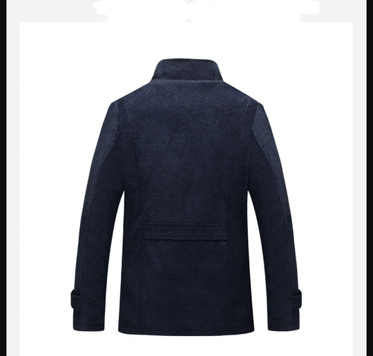 Winter men's stand collar jacket