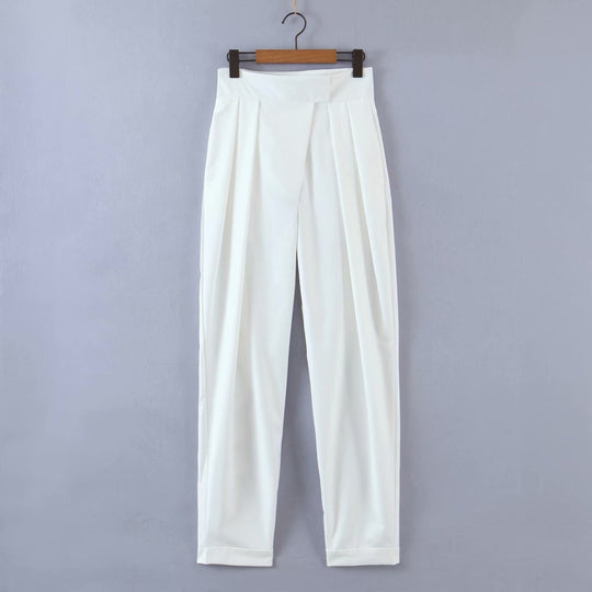 Fashion Slim Straight Casual Trousers For Women