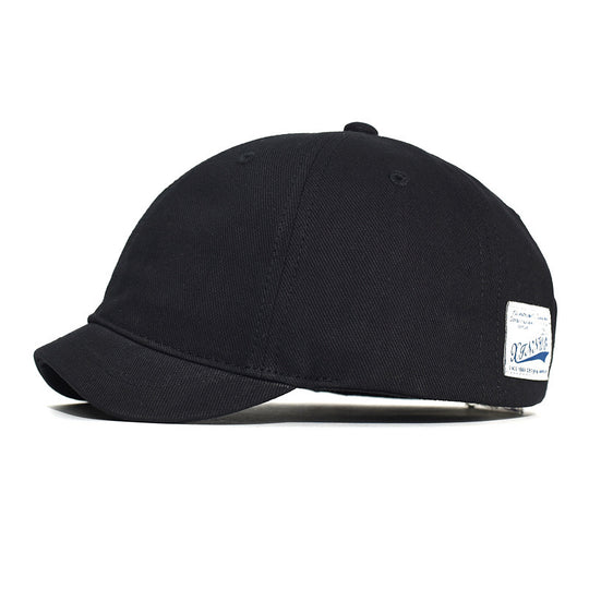 Hip Hop Cotton Short Brim Hat Men