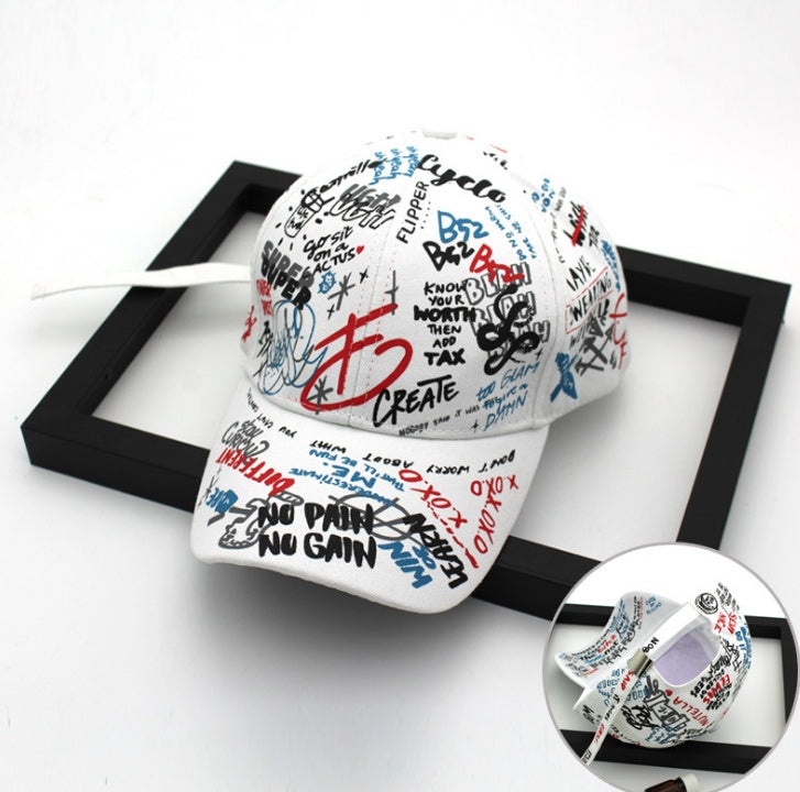Men And Women's Fashion Personality Hip-hop Baseball Hat