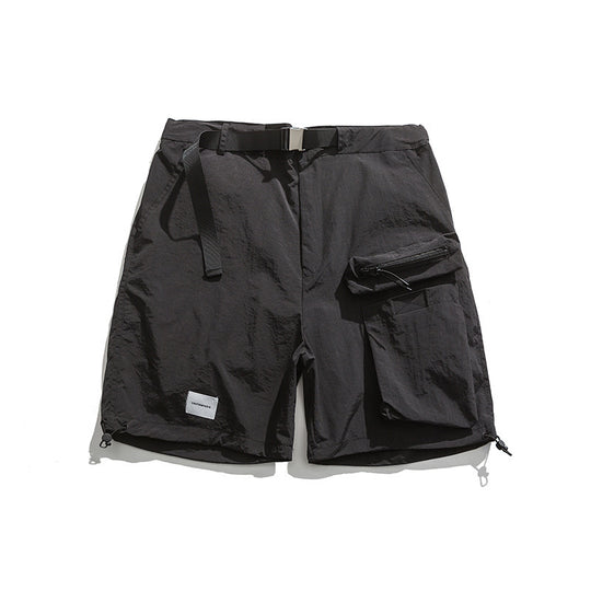 Summer New Big Workwear With Pocket Shorts Men