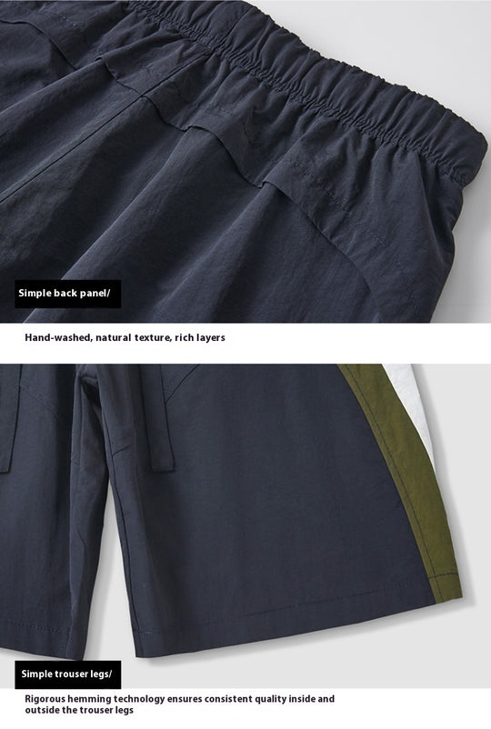 Casual Loose Sports Trendy Pirate Shorts Men