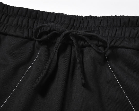 Line Embroidery Casual Trousers For Men