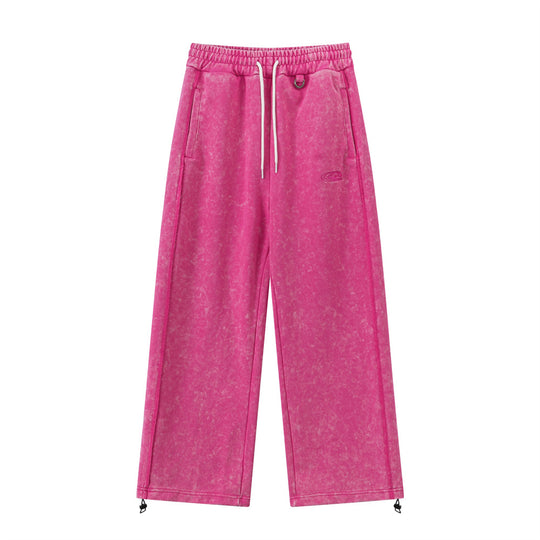 Washed And Worn Leisure Men Trousers