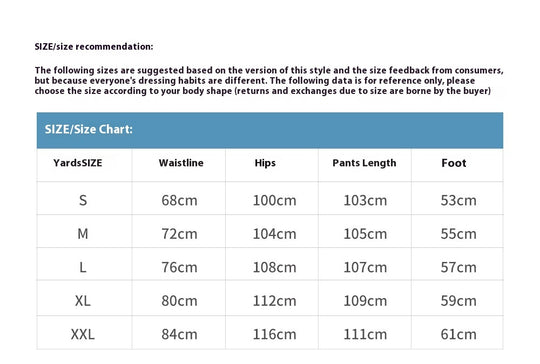 Fashion Solid Color Casual Trousers Men