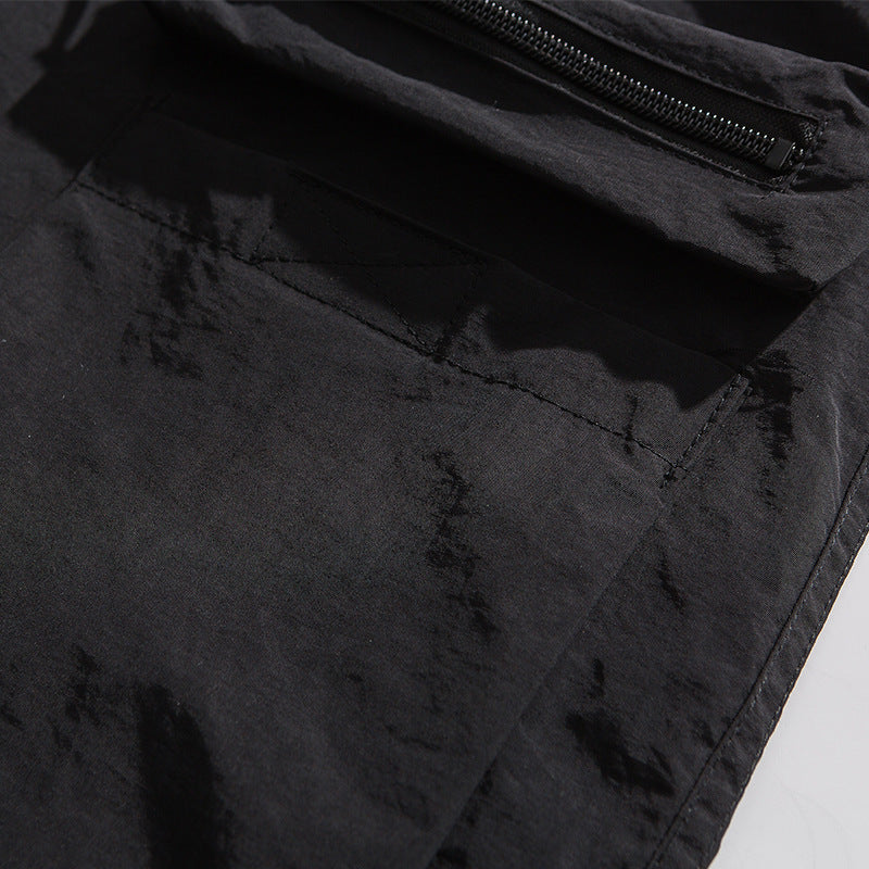 Summer New Big Workwear With Pocket Shorts Men