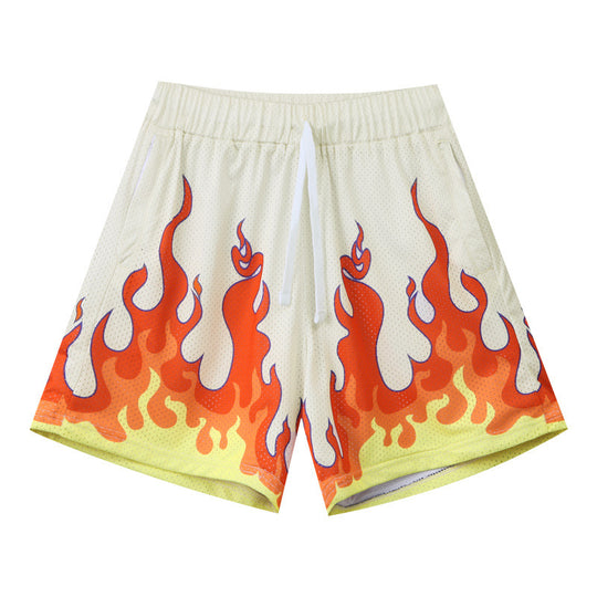American Shorts Four-point Flame Men